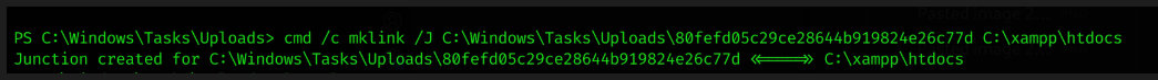 Symlink Created