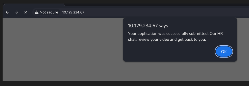 Upload Success